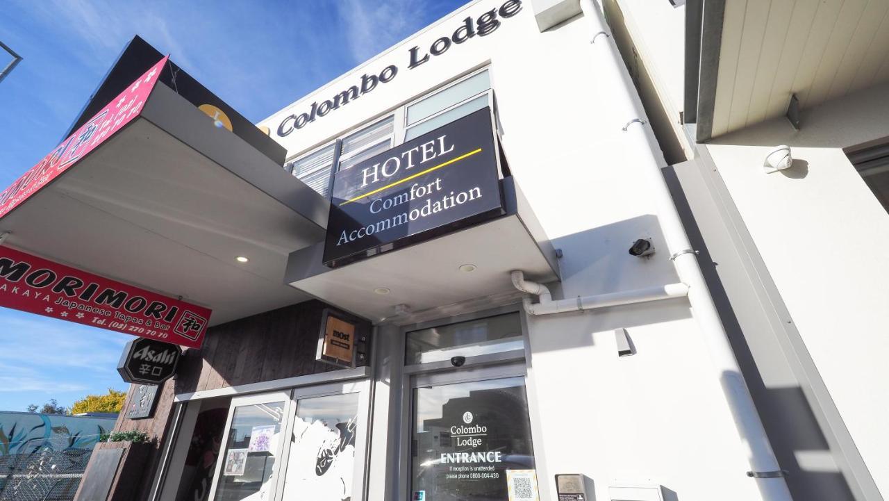 Colombo Lodge Hotel Christchurch Bagian luar foto
